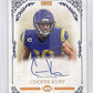Cooper Kupp Onyx Vintage Football Autograph VACK 2022 — front