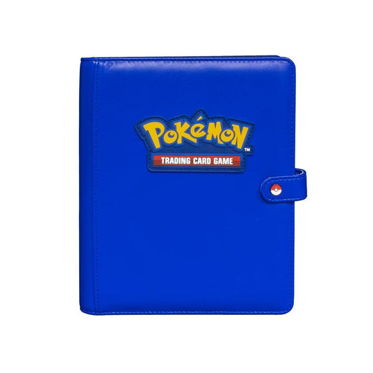 Premium 4-Pocket Snap Binder for Pokémon (Blue) - Ultra Pro Storage Albums (ULTRAPROST)