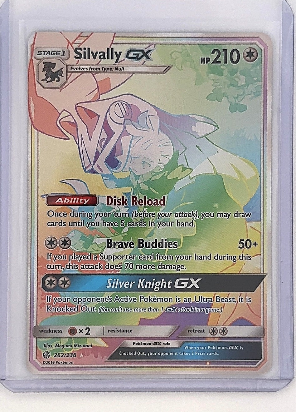 Silvally GX (Secret) #262/236 — front