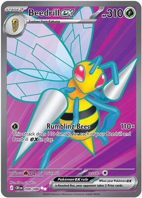 Beedrill ex - 098/086 #098/086 — stock