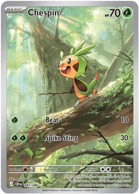 Chespin - 087/086 #087/086 — stock