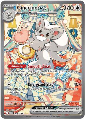 Cinccino ex - 119/086 #119/086 — stock