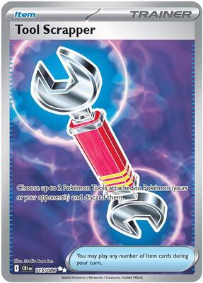 Tool Scrapper #115/086 — stock