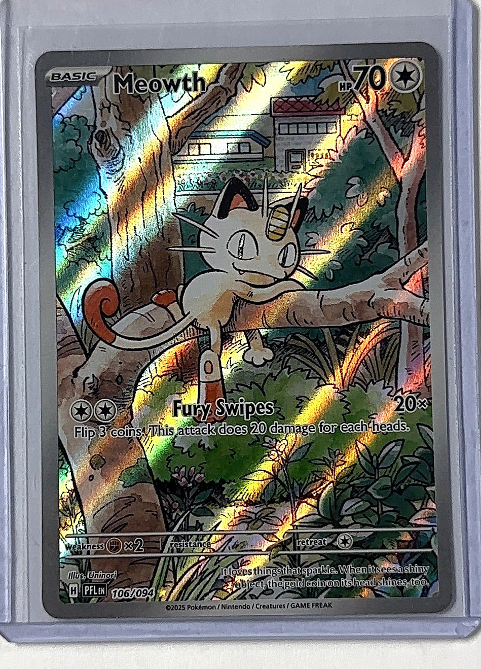 Meowth #106/094 — front