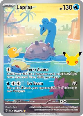 Lapras - 131/128 #131/128 — stock