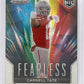 2024-25 Carnell Tate Panini Prizm NIL Fearless [White Sparkle] #F-3 — front
