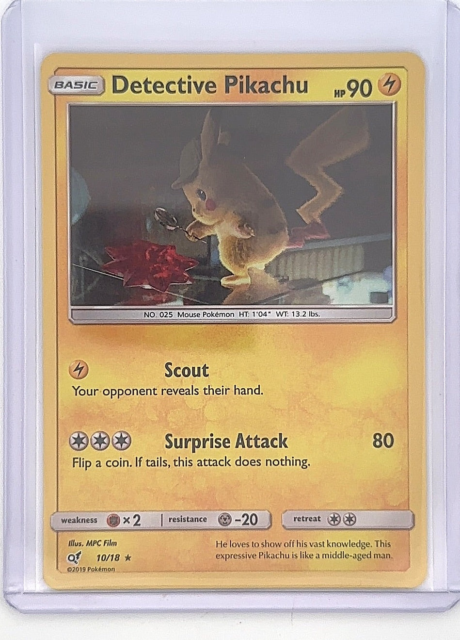 Detective Pikachu #10/18 — front