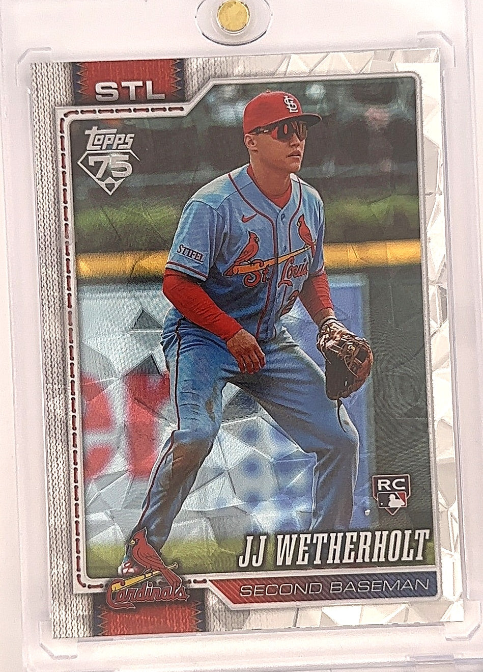 2026 Topps Update JJ Wetherholt [Diamante Foil] #US50 — front