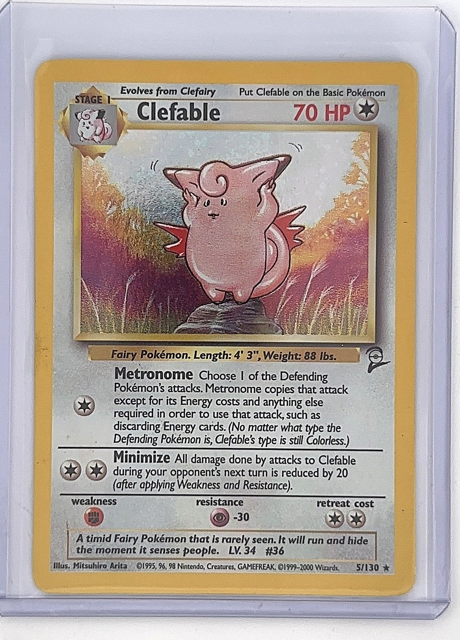 Clefable #005/130 — front