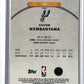 2026 Victor Wembanyama Topps Finest Rare #264 — back