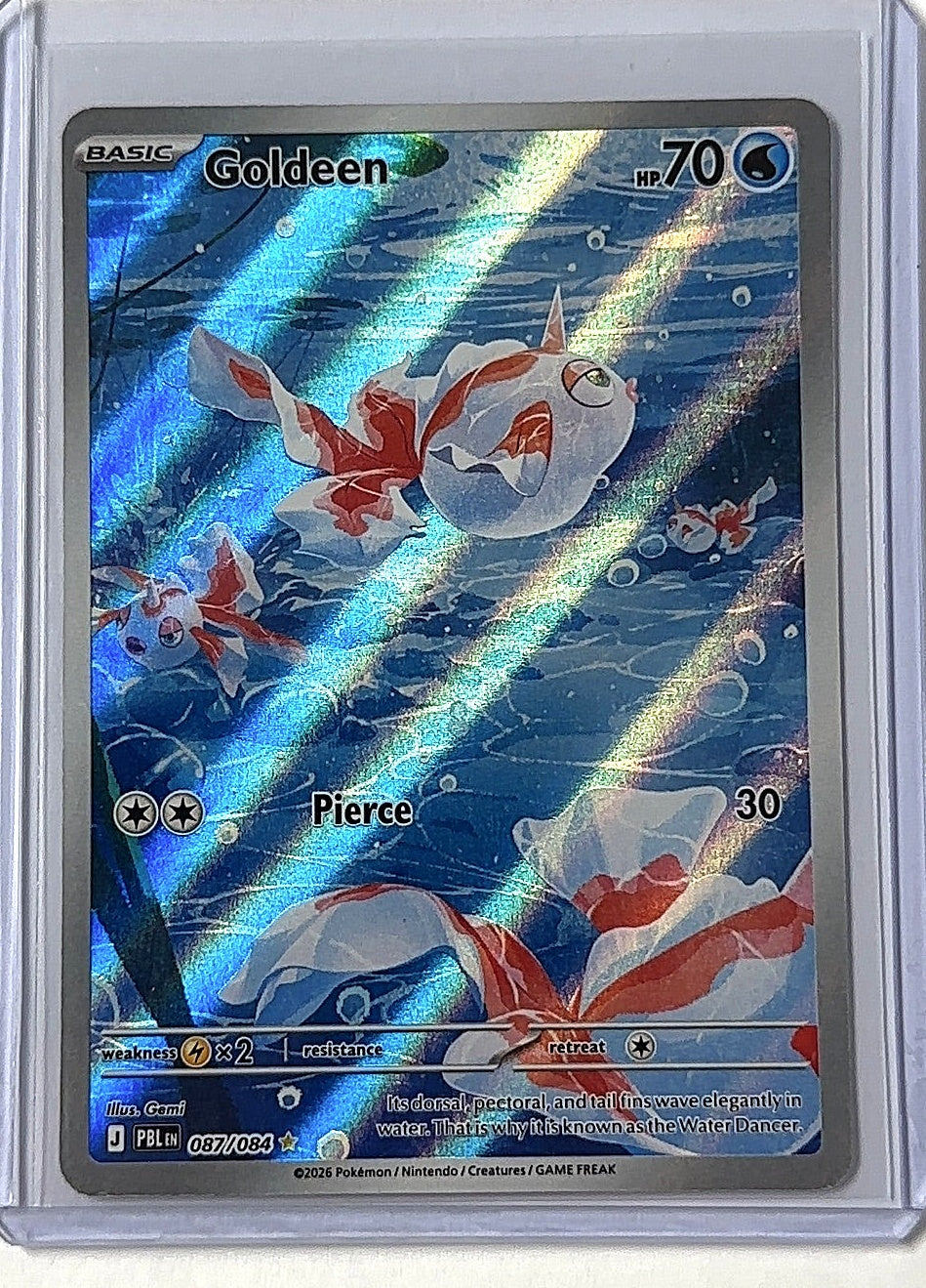 Goldeen - 087/084 #087/084 — front