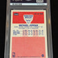 Michael Jordan Fleer — back