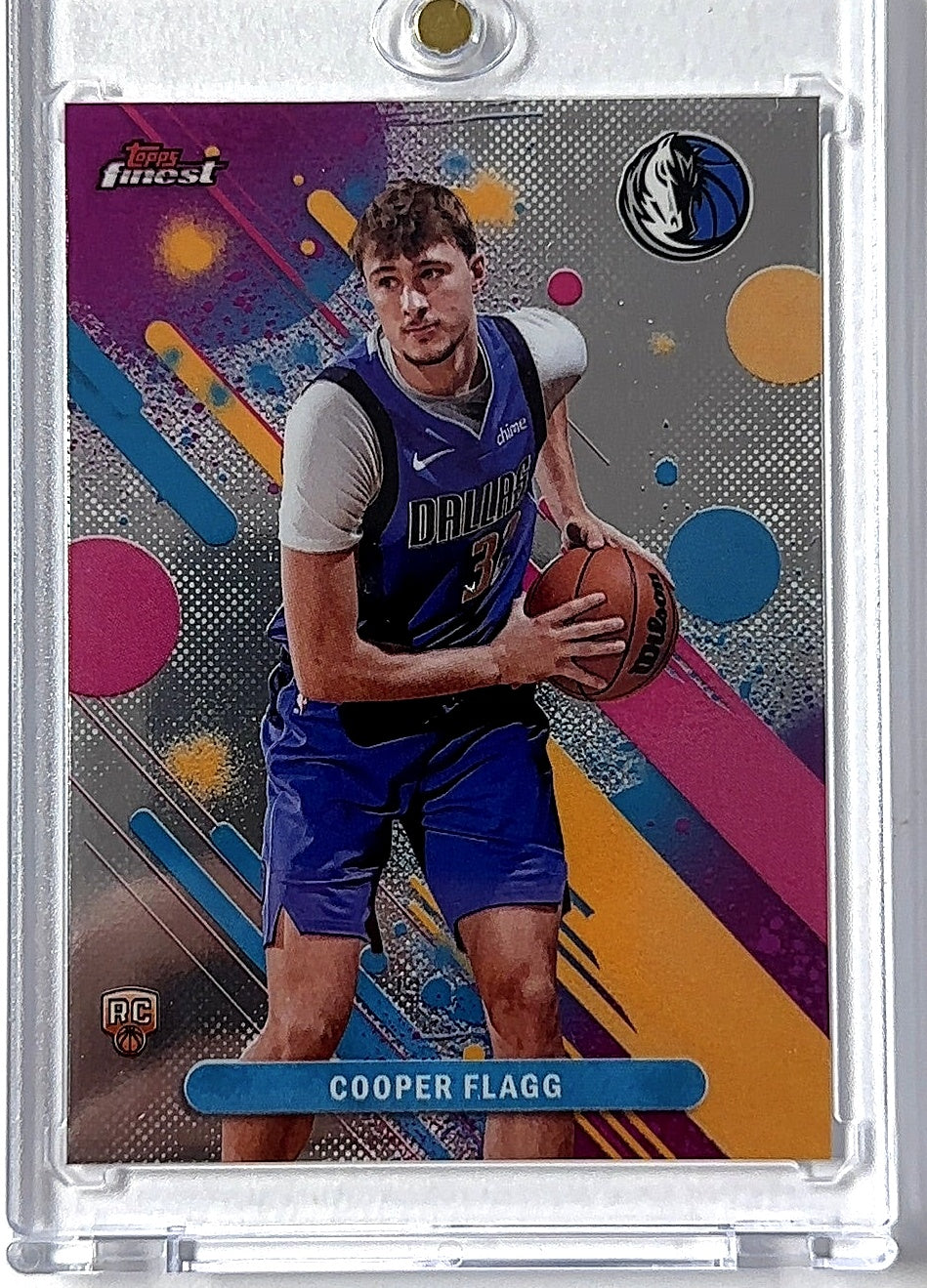 2025 Topps Finest Cooper Flagg #1 RC — front
