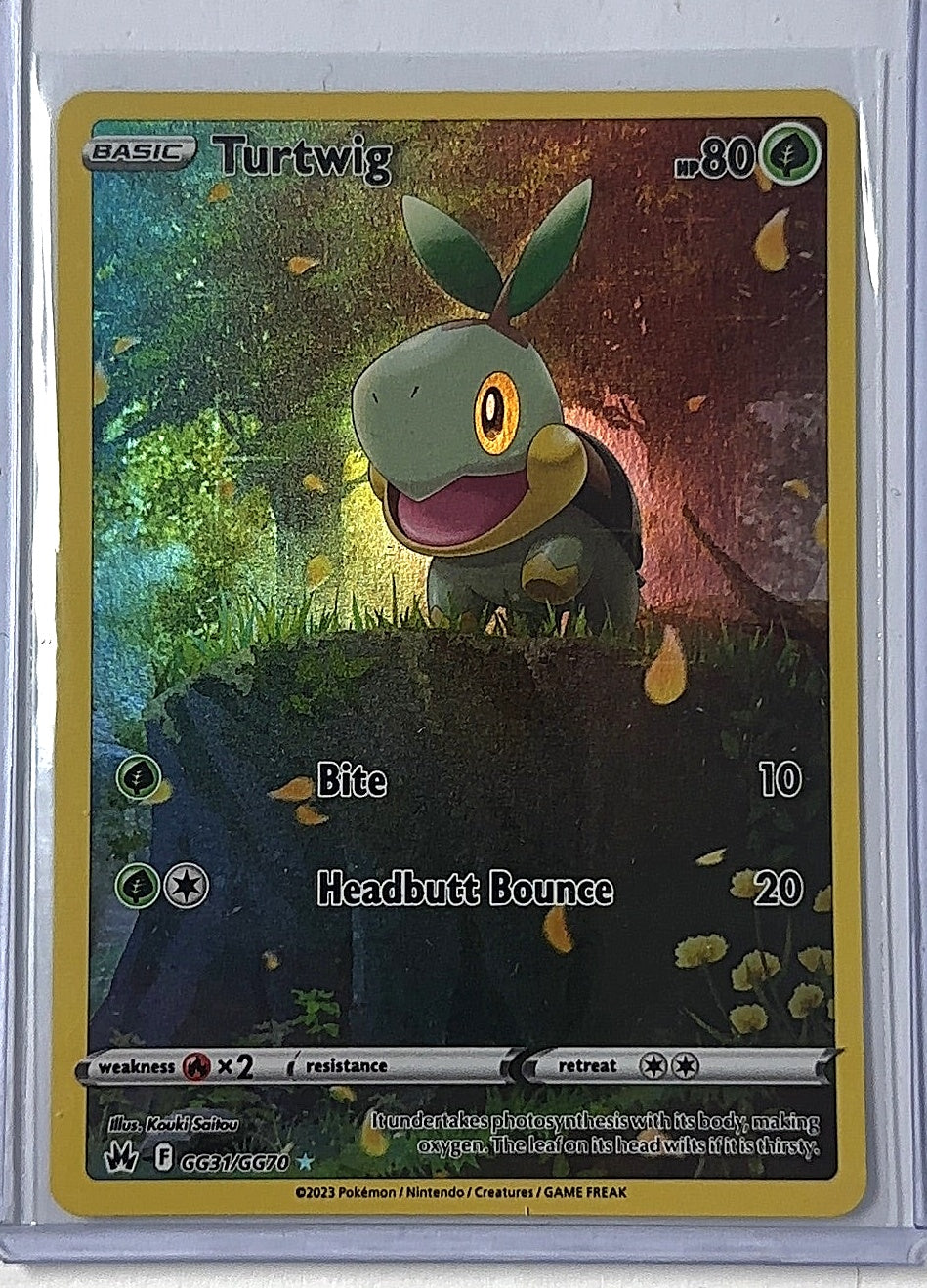 Turtwig #GG31/GG70 — front