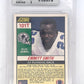 Emmitt Smith 1999 Score Supplemental #101T BGS MINT 9 — back