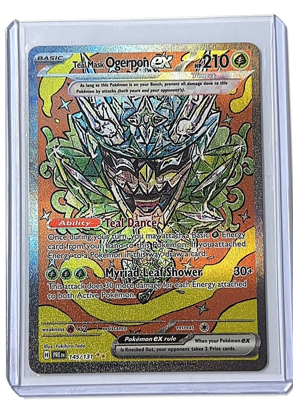 Teal Mask Ogerpon ex - 145/131 #145/131 — front