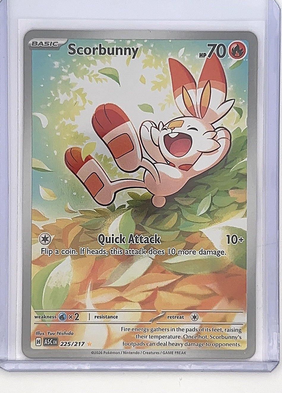 Scorbunny - 225/217 #225/217 — front