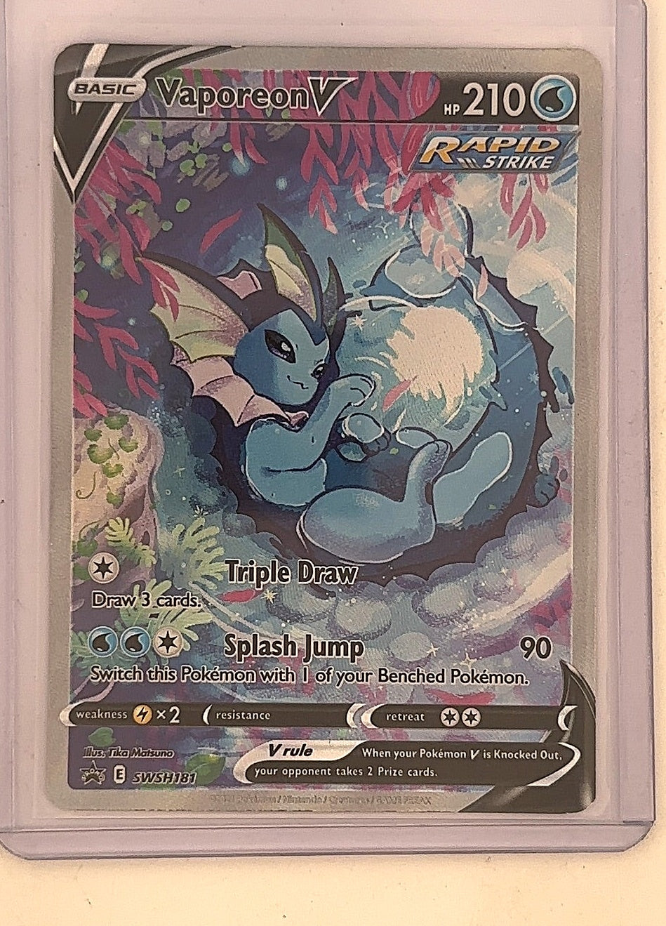 Vaporeon V swsg181 — front