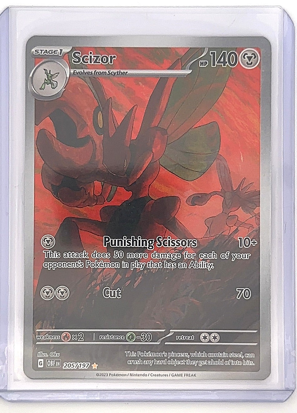 Scizor - 205/197 #205/197 — front