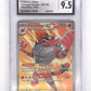 Incineroar ex - 187/162 #187/162 CGC 9.5 — front