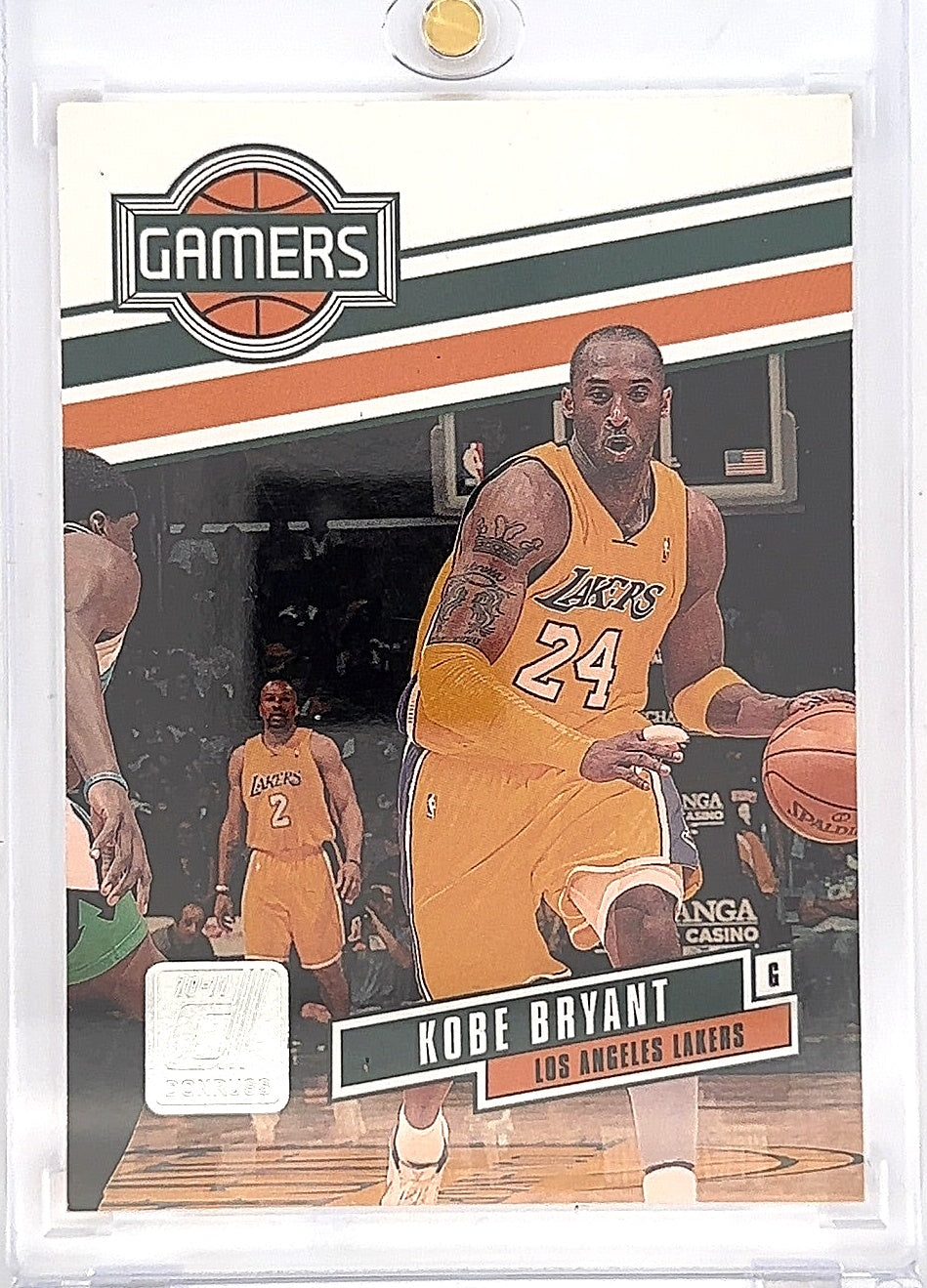 Kobe Bryant Gamers DonRuss #2 557/999 — front