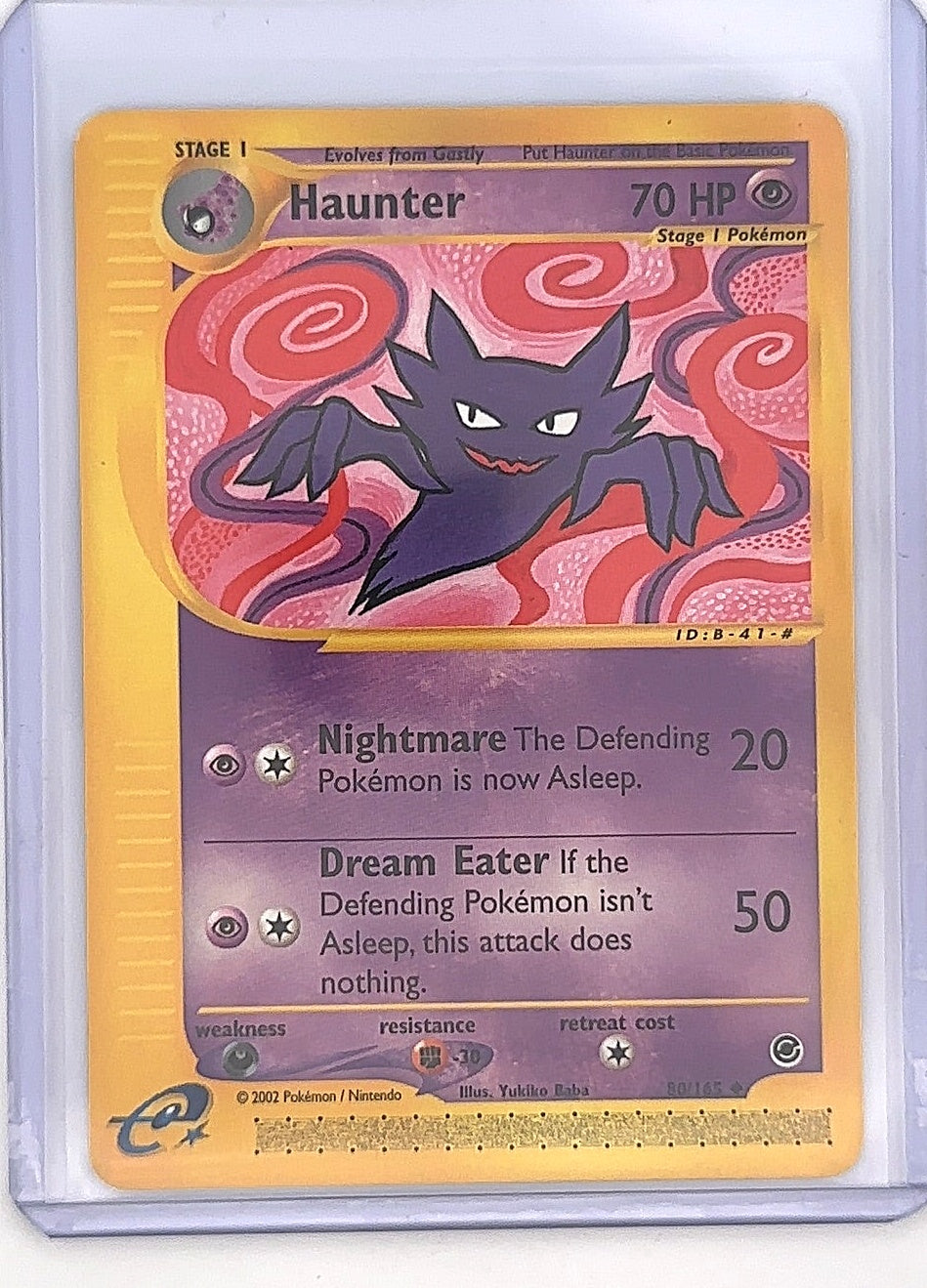 Haunter #080/165 — front