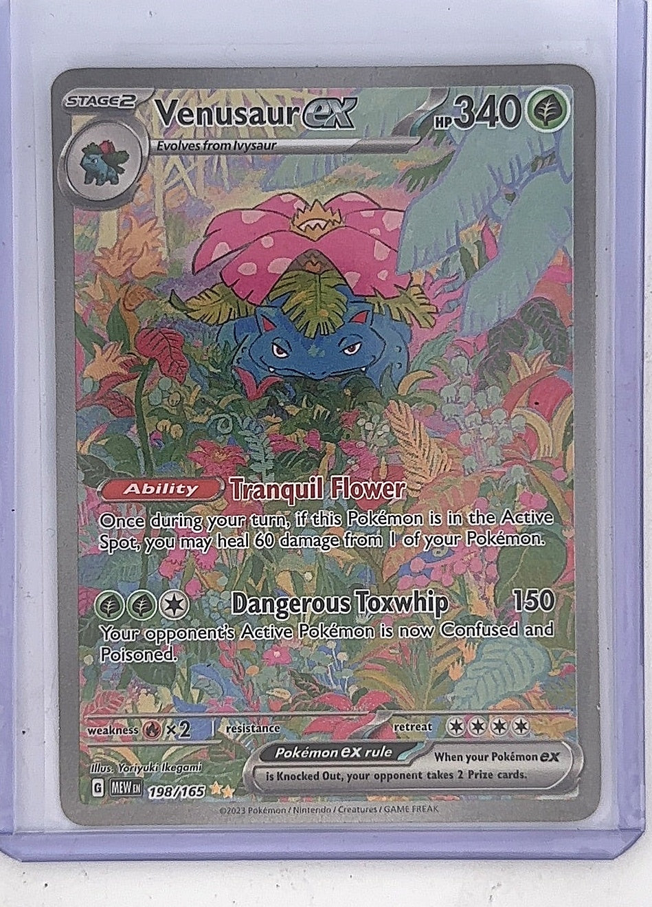 Venusaur ex - 198/165 #198/165 — front