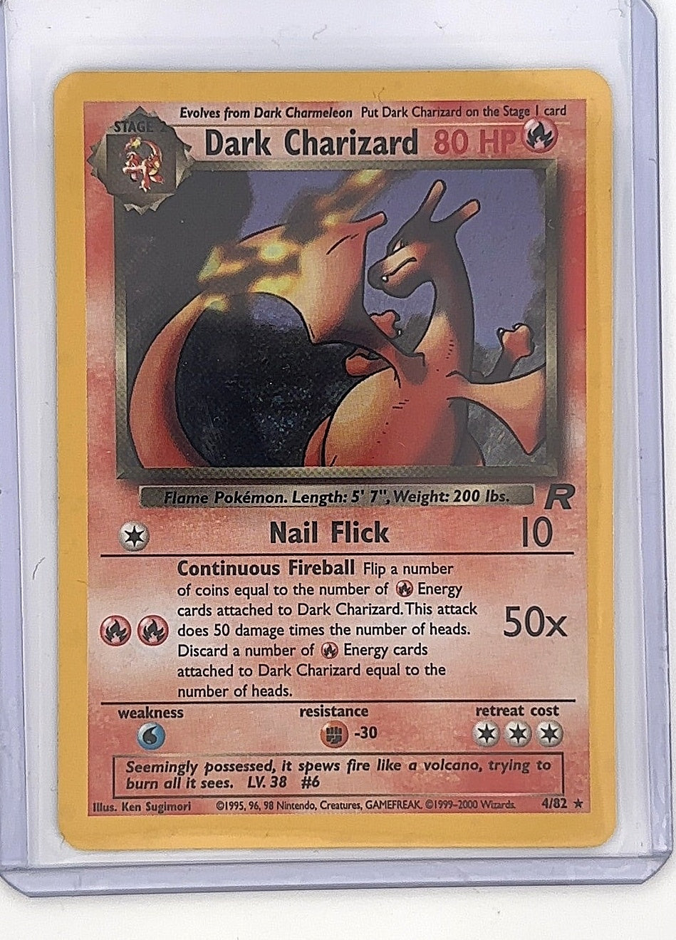 Dark Charizard (4) #04/82 — front