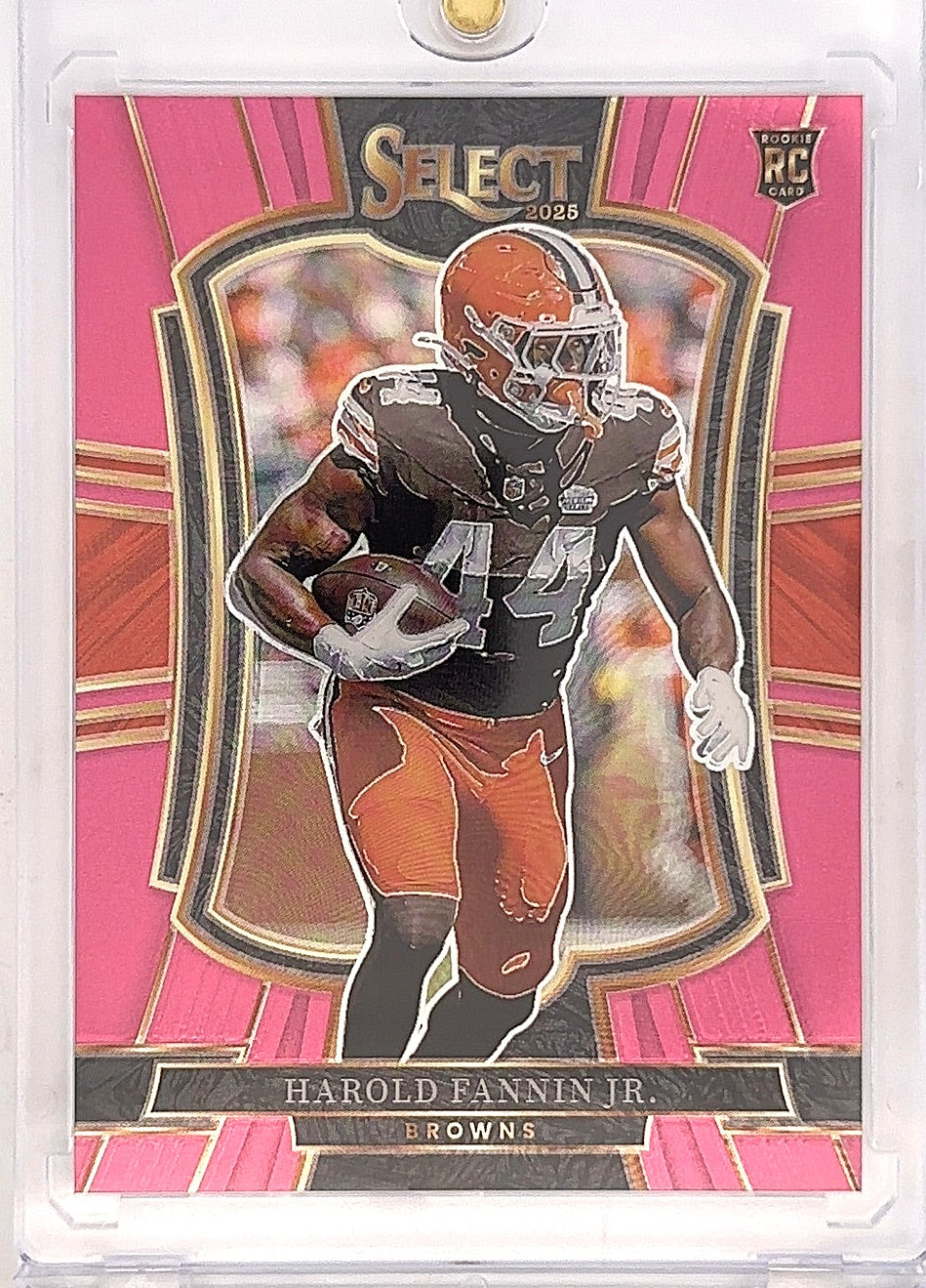 2025 Panini Select Harold Fannin Jr. /8 [Pink Prizm] #155 — front