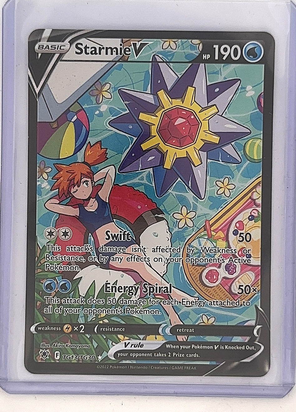 Starmie V #TG13/TG30 — front