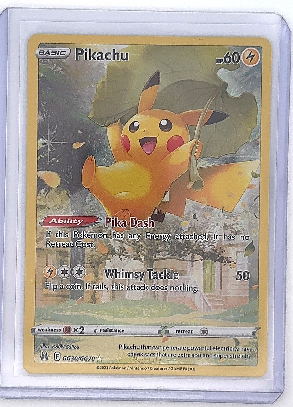 Pikachu #GG30/GG70 — front