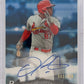 2014 Bowman Platinum Autograph Prospects Oscar Taveras [Green Refractor] #AP-OT — front