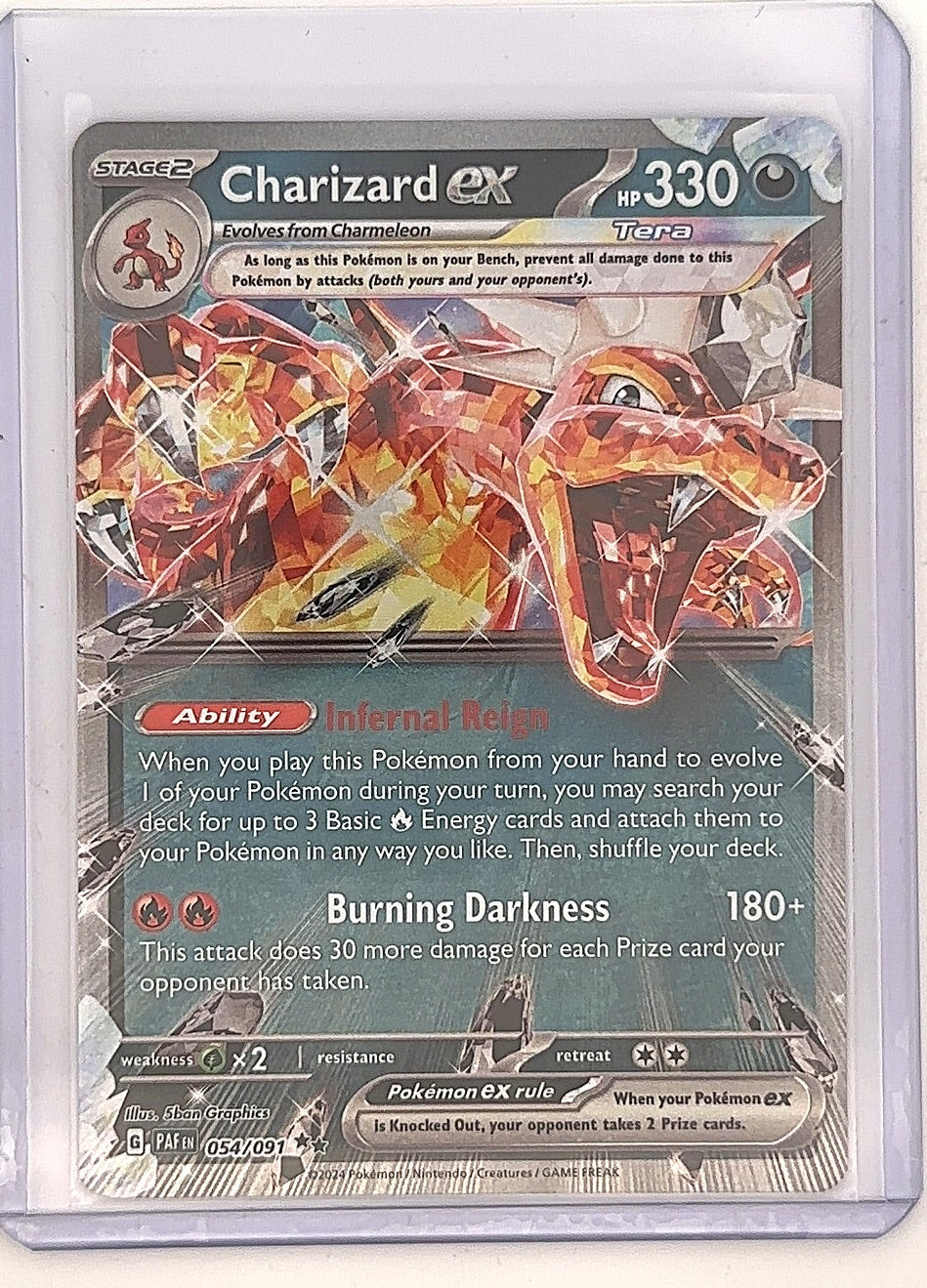 Charizard ex - 054/091 #054/091 — front