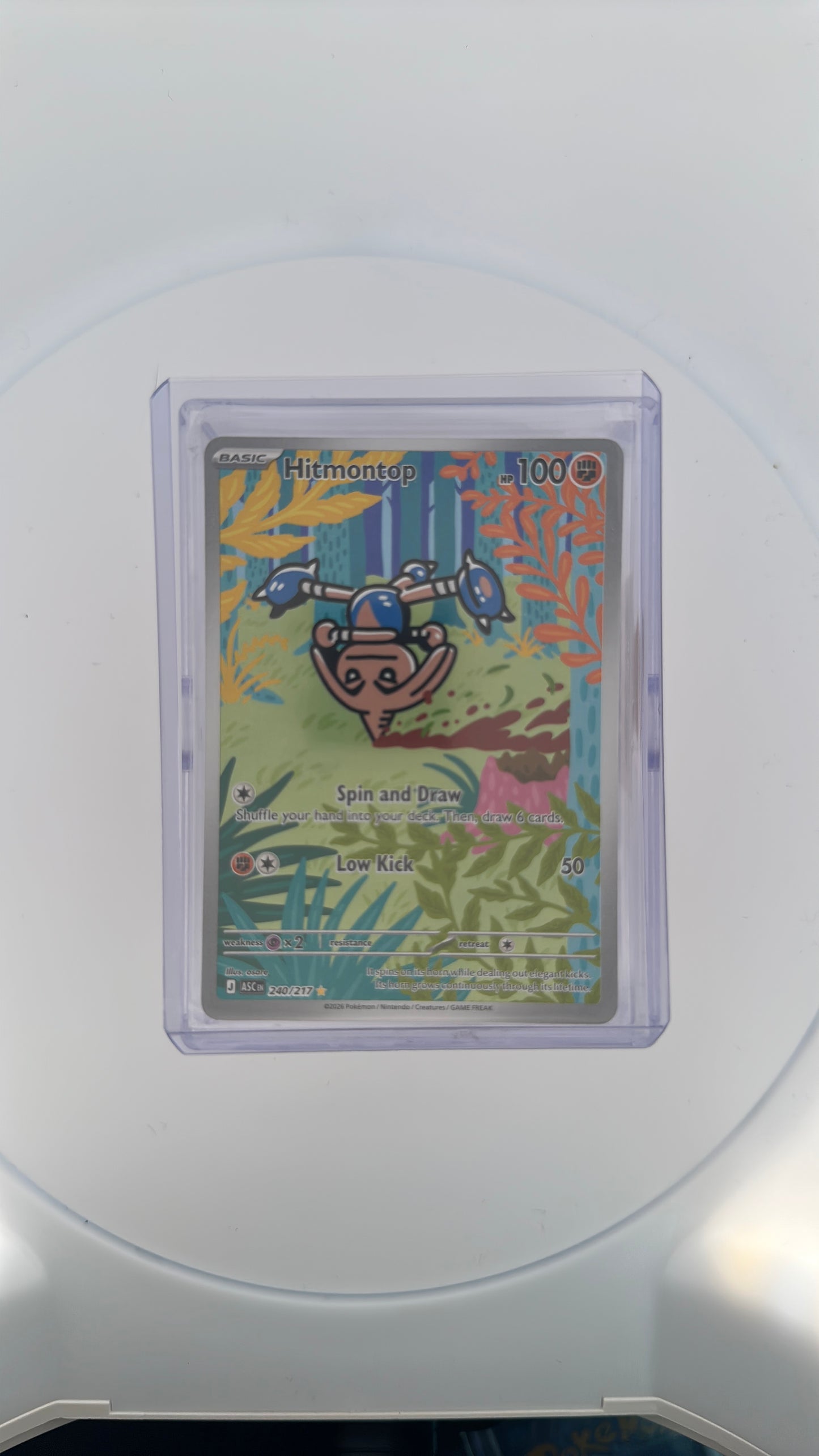 Hitmontop - 240/217 ME: Ascended Heroes #240/217 — front