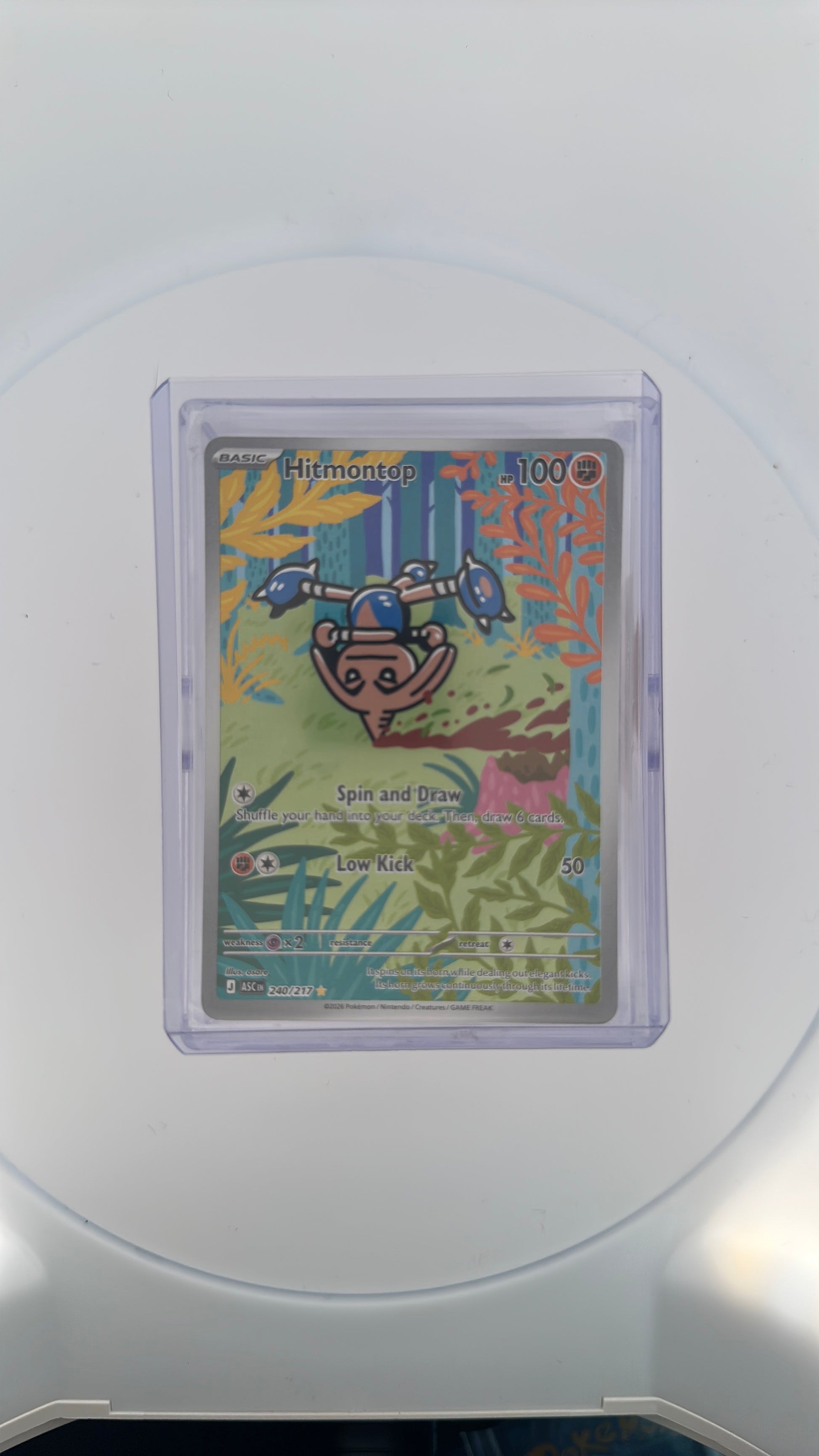 Hitmontop - 240/217 ME: Ascended Heroes #240/217 — front