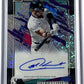 2026 Topps Finest Mega Autograph Jose Caballero [Mini-Diamond Refractor] #FMA-JC AUTO — front