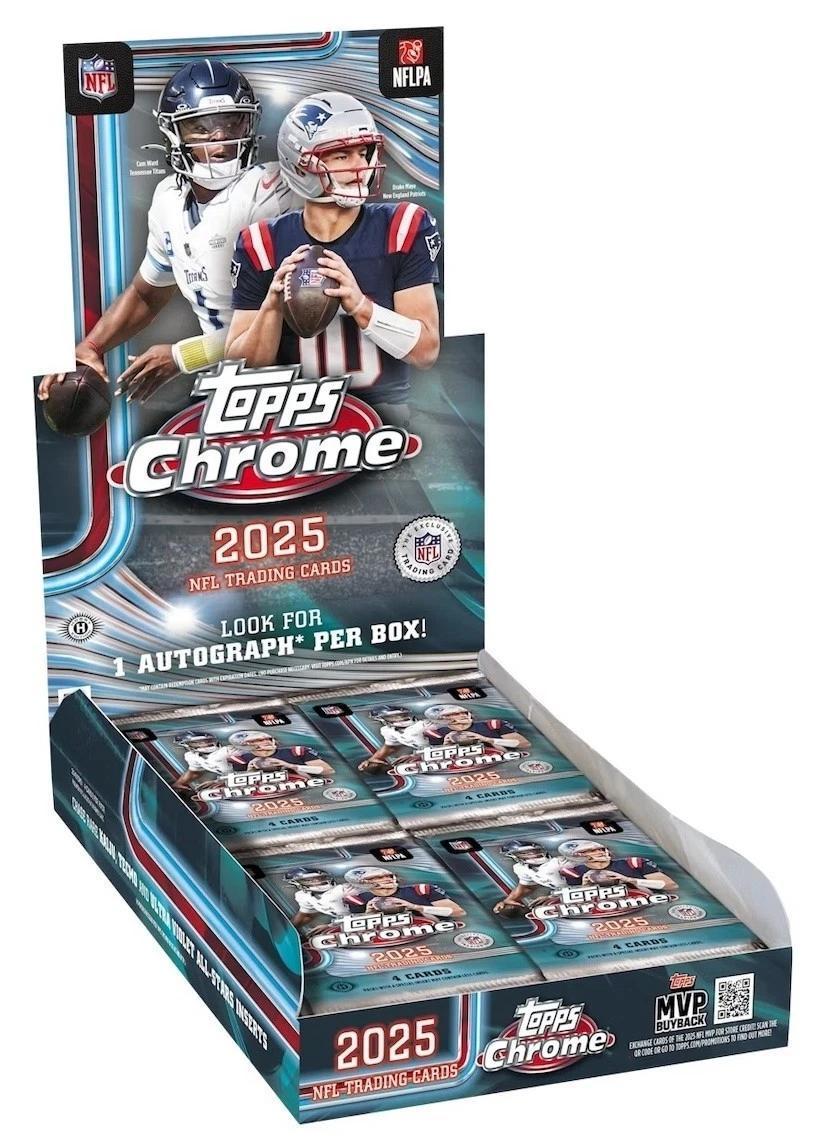 2025 Topps Chrome Football Hobby