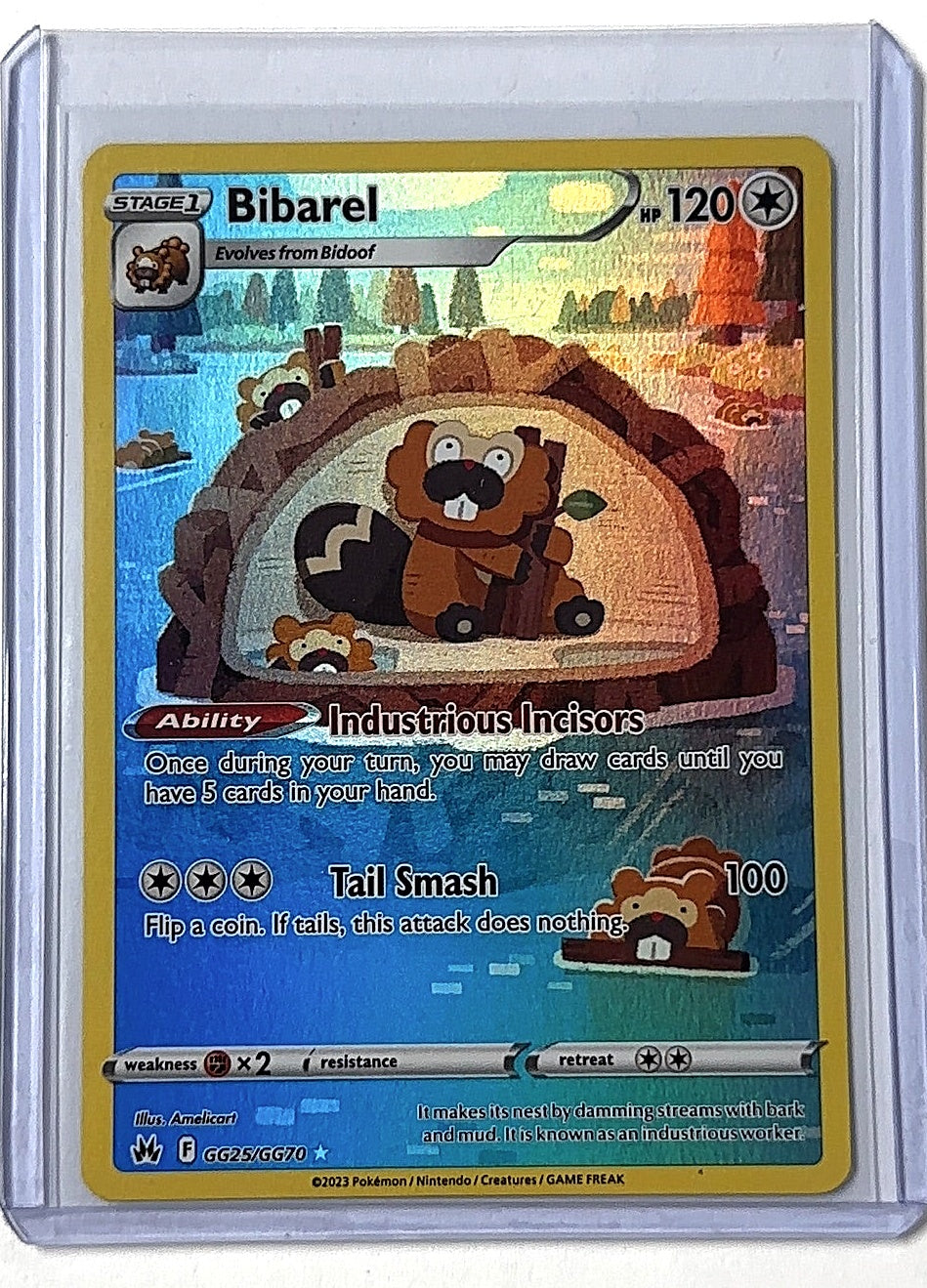 Bibarel #GG25/GG70 — front