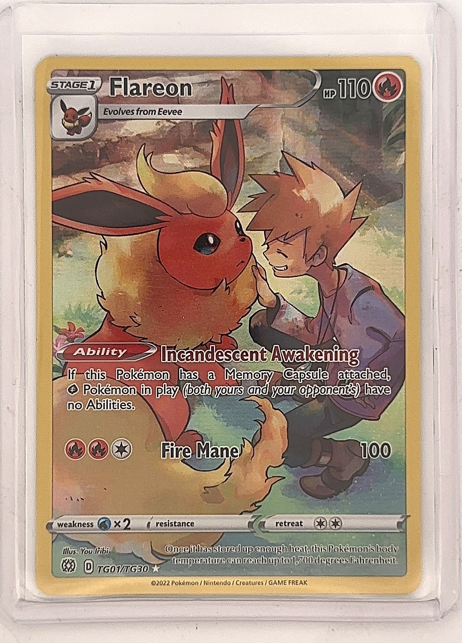 Flareon #TG01/TG30 — front
