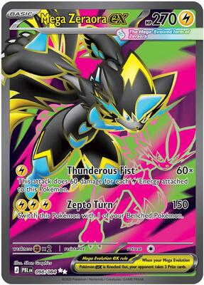 Mega Zeraora ex - 098/084 #098/084 — stock