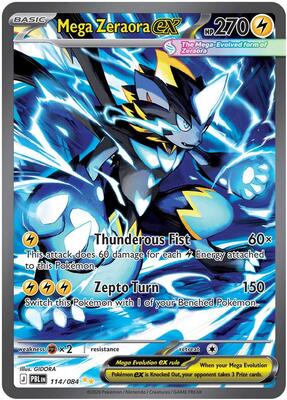 Mega Zeraora ex - 114/084 #114/084 — stock