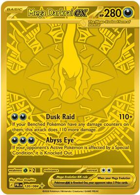 Mega Darkrai ex - 120/084 #120/084 — stock