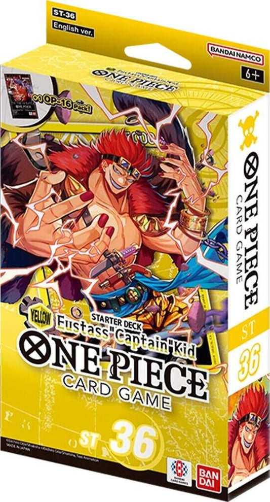 Starter Deck 36: YELLOW Eustass"Captain"Kid (ST-36)