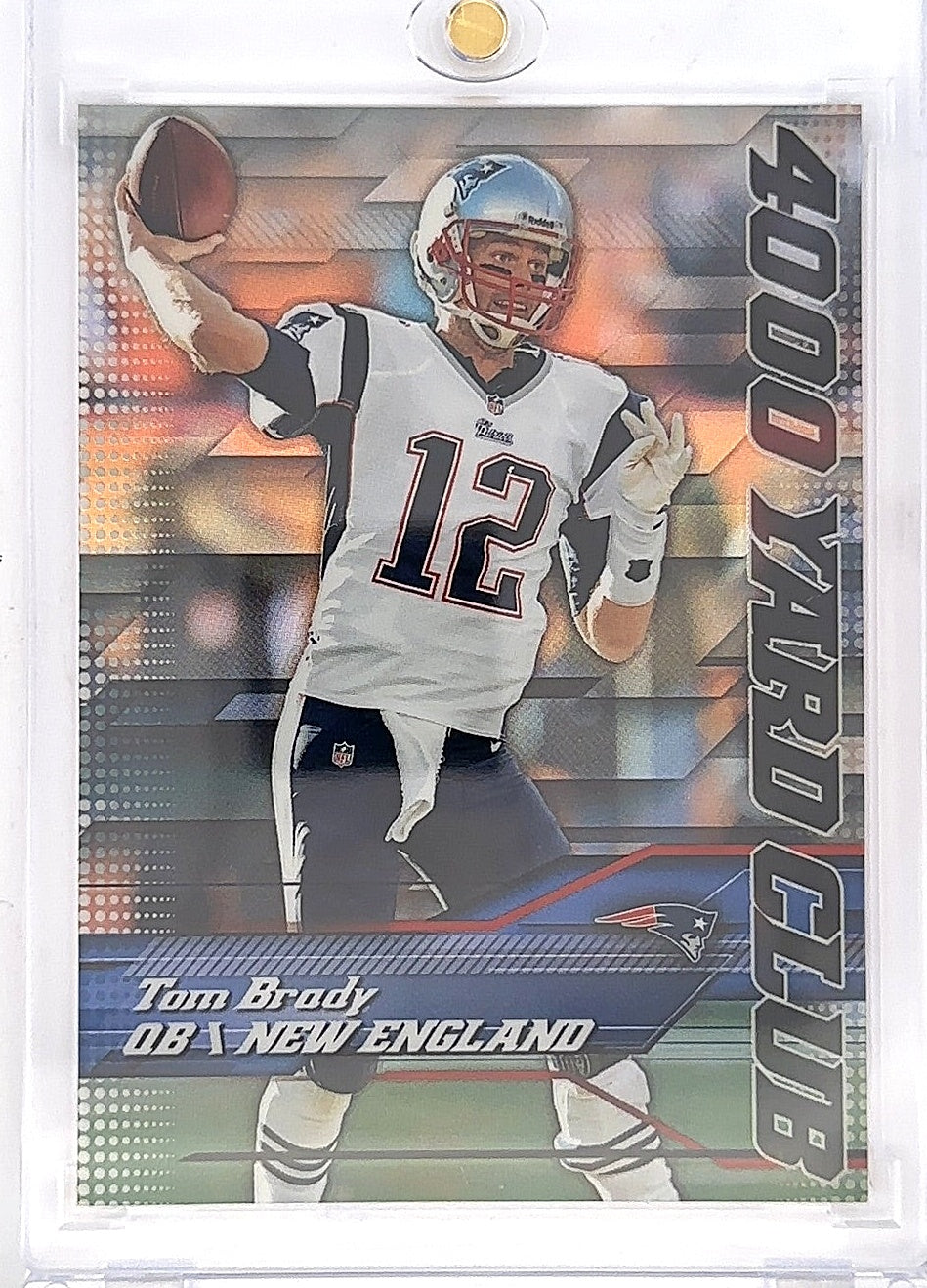 Tom Brady 4000 Yard Club #1 — front