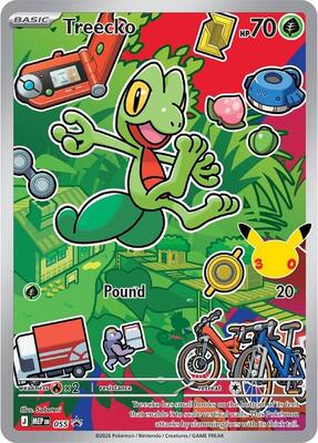 Treecko -  055 #055 — stock