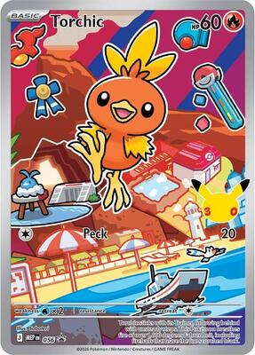 Torchic -  056 #056 — stock
