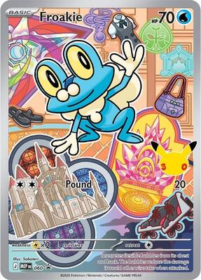 Froakie -  060 #060 — stock