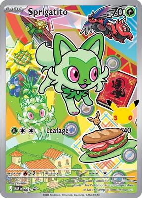 Sprigatito -  061 #061 — stock