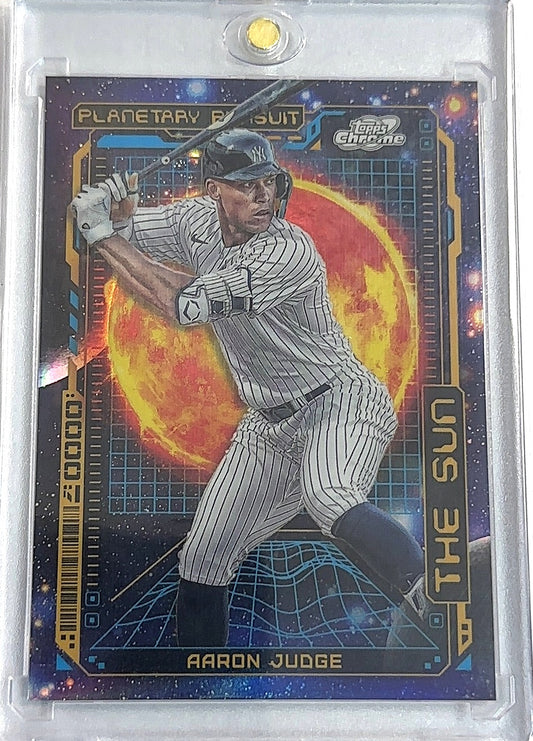 2023 Topps Cosmic Chrome Planetary Pursuit Sun Aaron Judge #PPS-6 — front