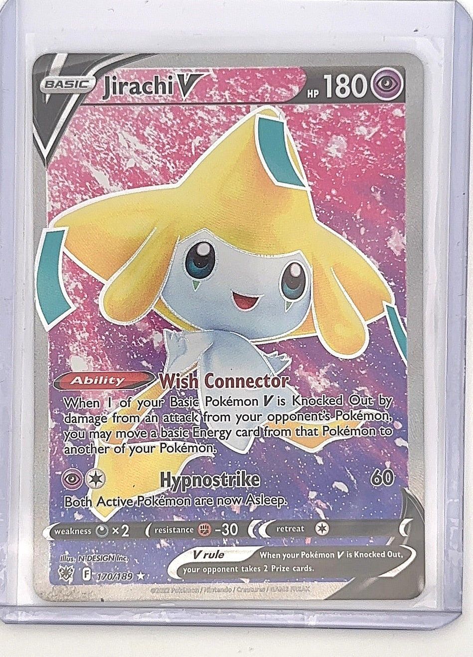 Jirachi V (Full Art) #170/189 — front